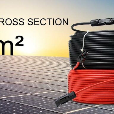 PV - 1*6mm² BLACK 100M